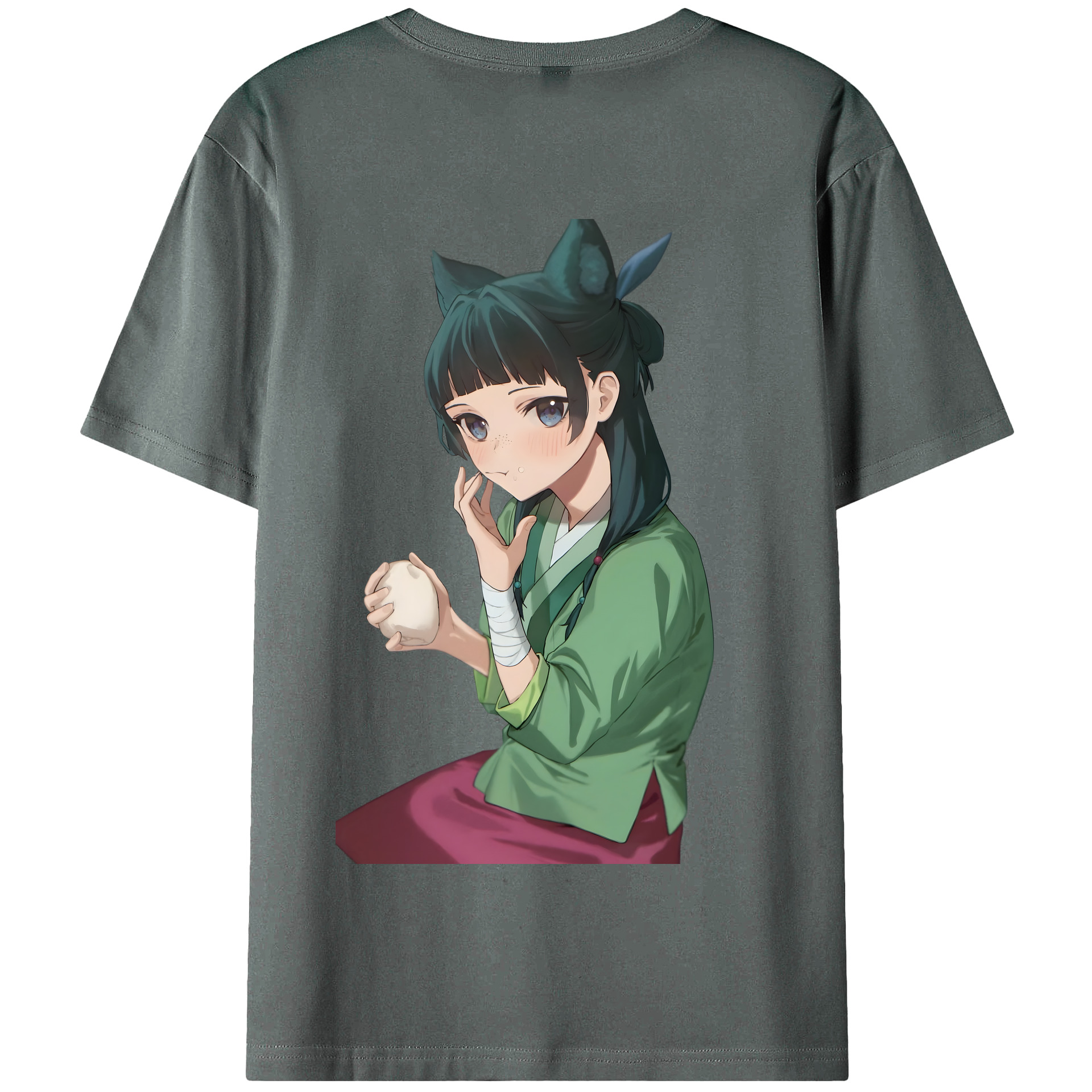 （画像用） 薬屋のひとりごと The Apothecary Diaries 綿100％半袖Tシャツ（背面プリント）